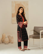 AJAL EMBROIDED 3PC