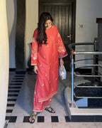 ASHNA COTTON LUXURY  CO-ORD SET