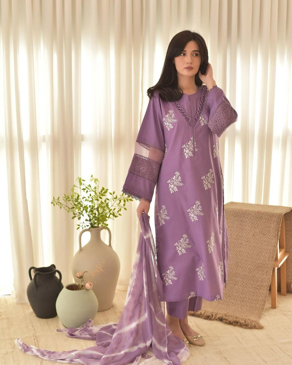 WINTER HORIYA PURPLE  3PC