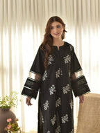 HORIYA LAWN BLACK 3PC