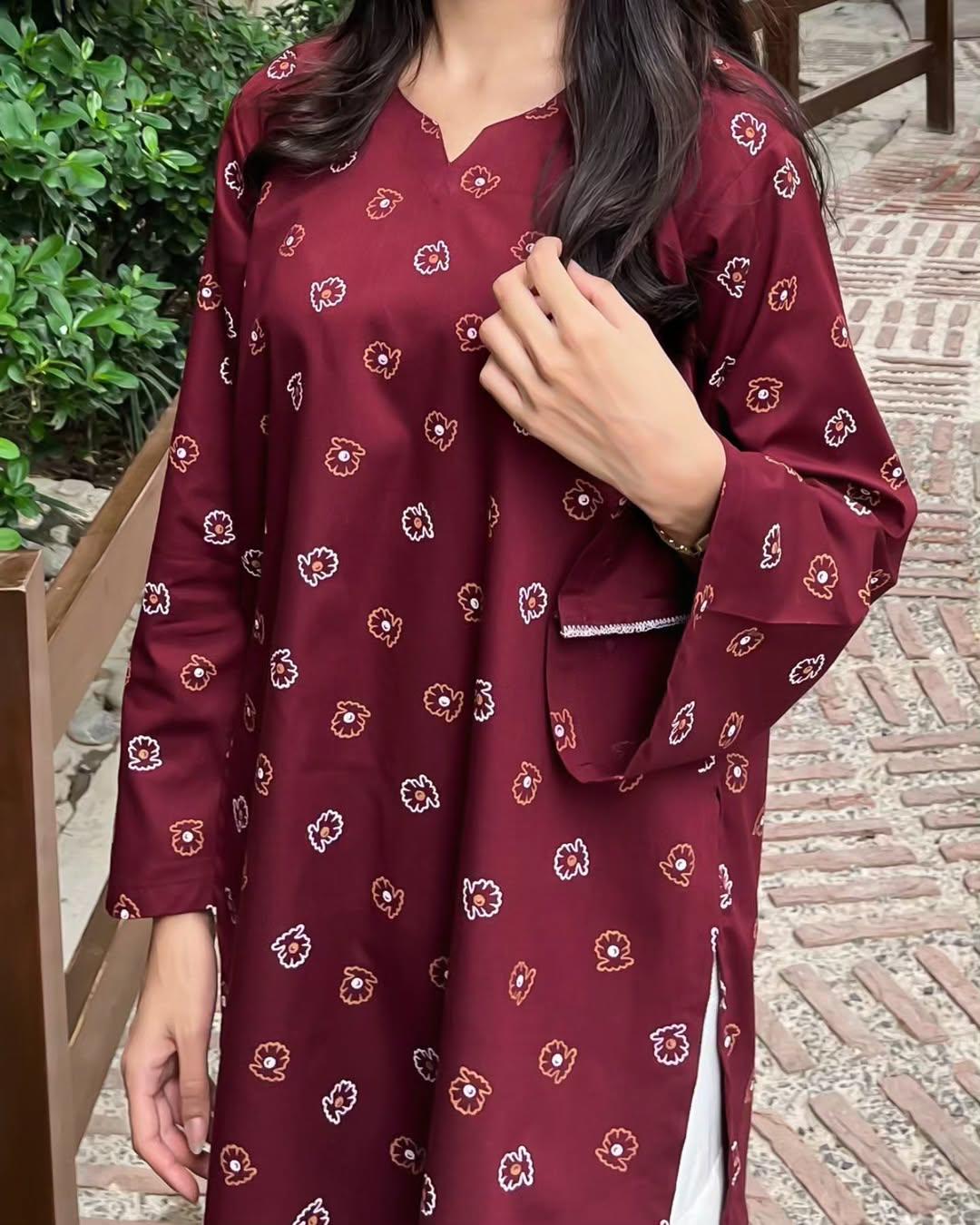 LAAL PARI CORD SET ( FARSHI SHALWAR )