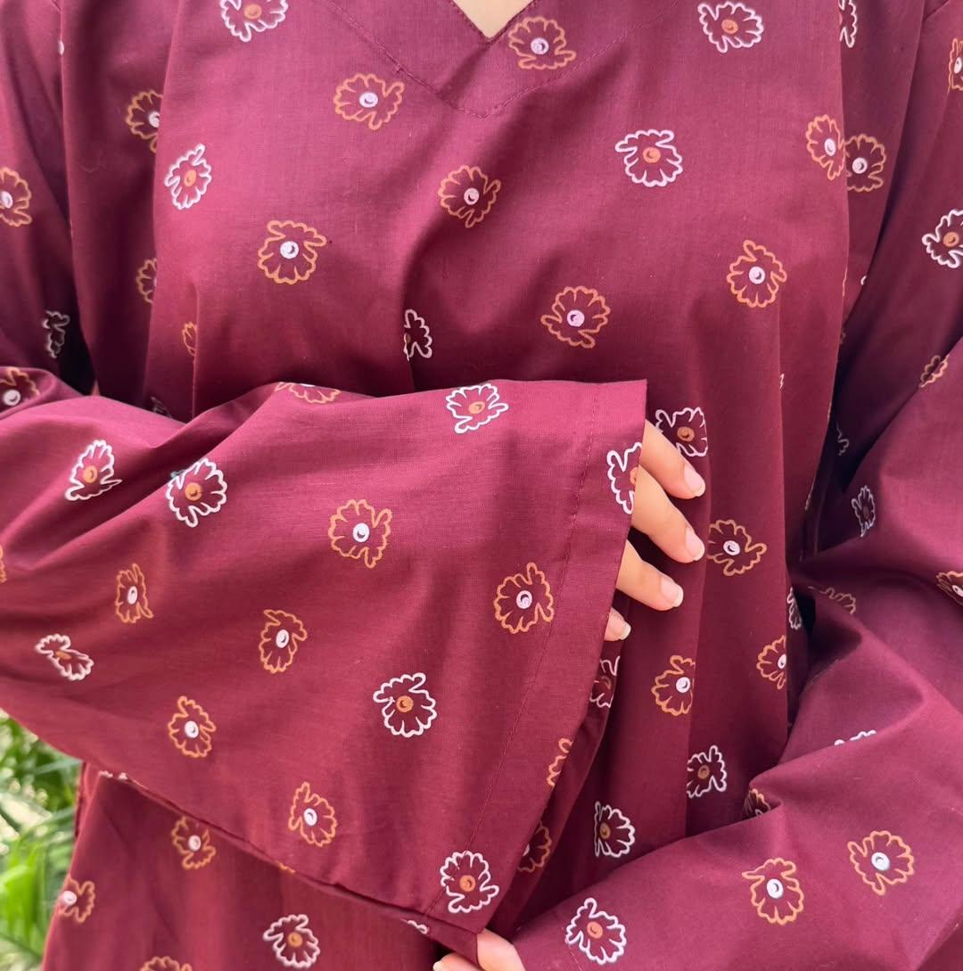 LAAL PARI CORD SET ( FARSHI SHALWAR )