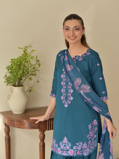 EZMA 3PC ( FARSHI SHALWAR )