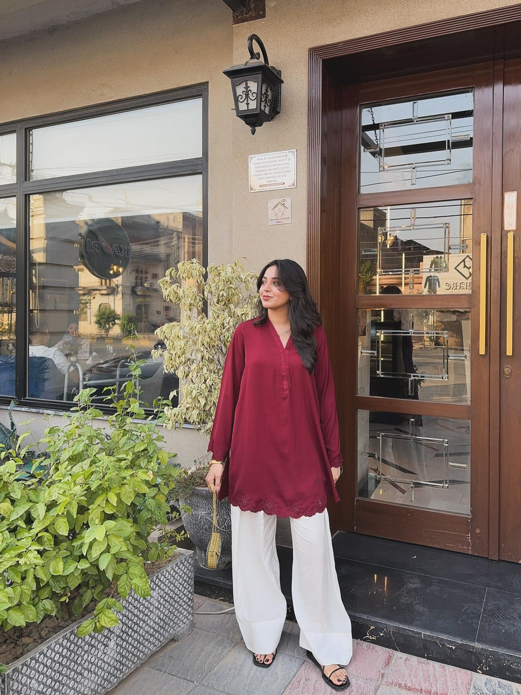 AFSHA 2PC ( FARAHI SHALWAR)