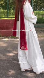 WHITE HEART 3PC ( FARSHI SHALWAR )