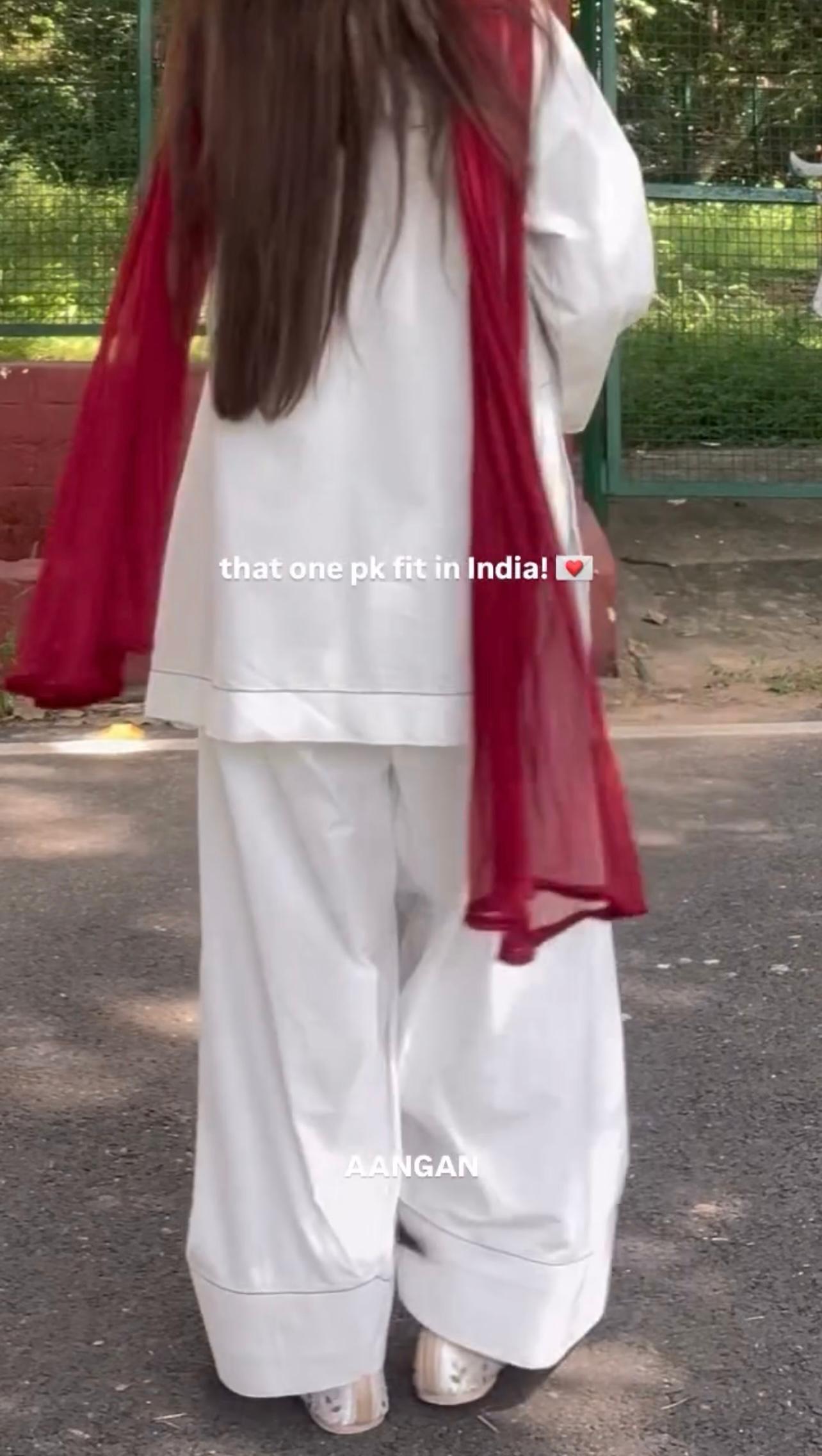 WHITE HEART 3PC ( FARSHI SHALWAR )