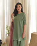 AIRA  3PC ( FARSHI SHALWAR )