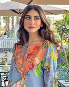 AZMIN DIGITAL LAWN 2PC