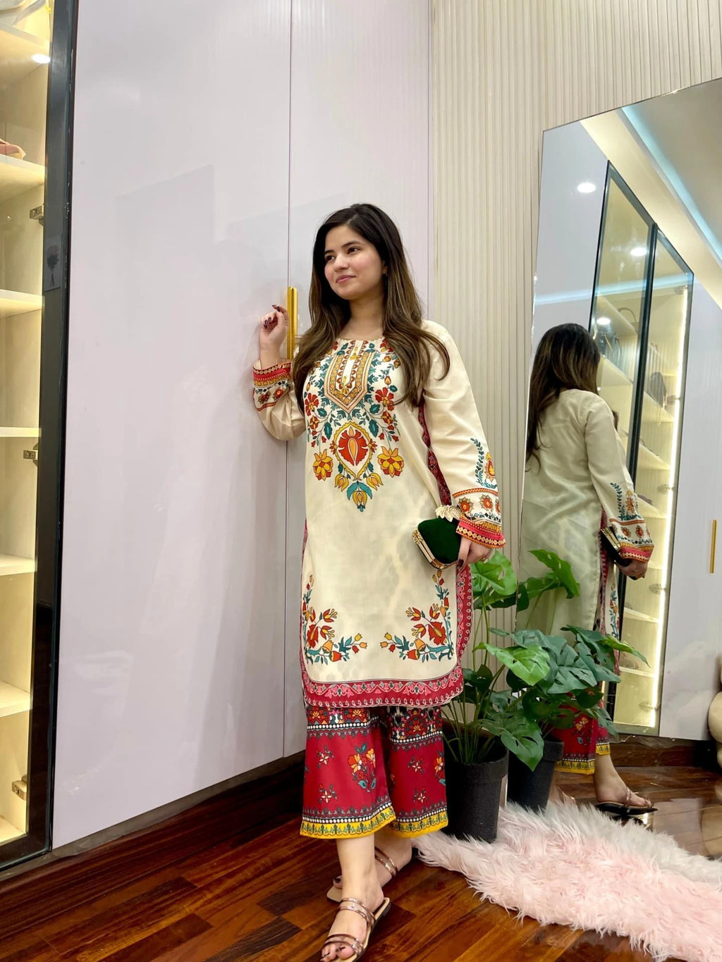 MEERUB DIGITAL CO-ORD SET