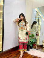 MEERUB DIGITAL CO-ORD SET