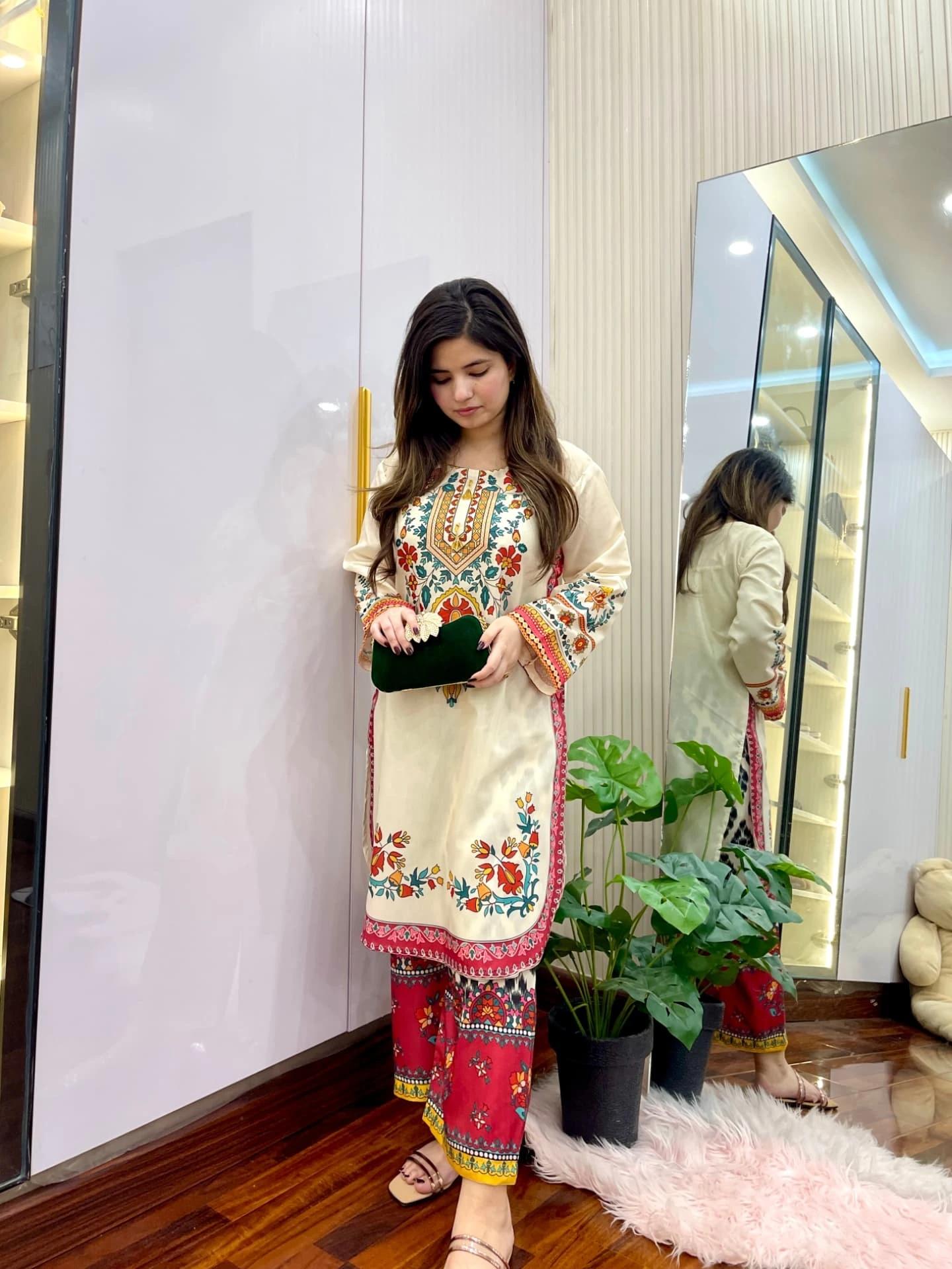 MEERUB DIGITAL CO-ORD SET